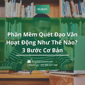 Phần Mềm Quét Đạo Văn Hoạt Động Như Thế Nào? 3 Bước Cơ Bản